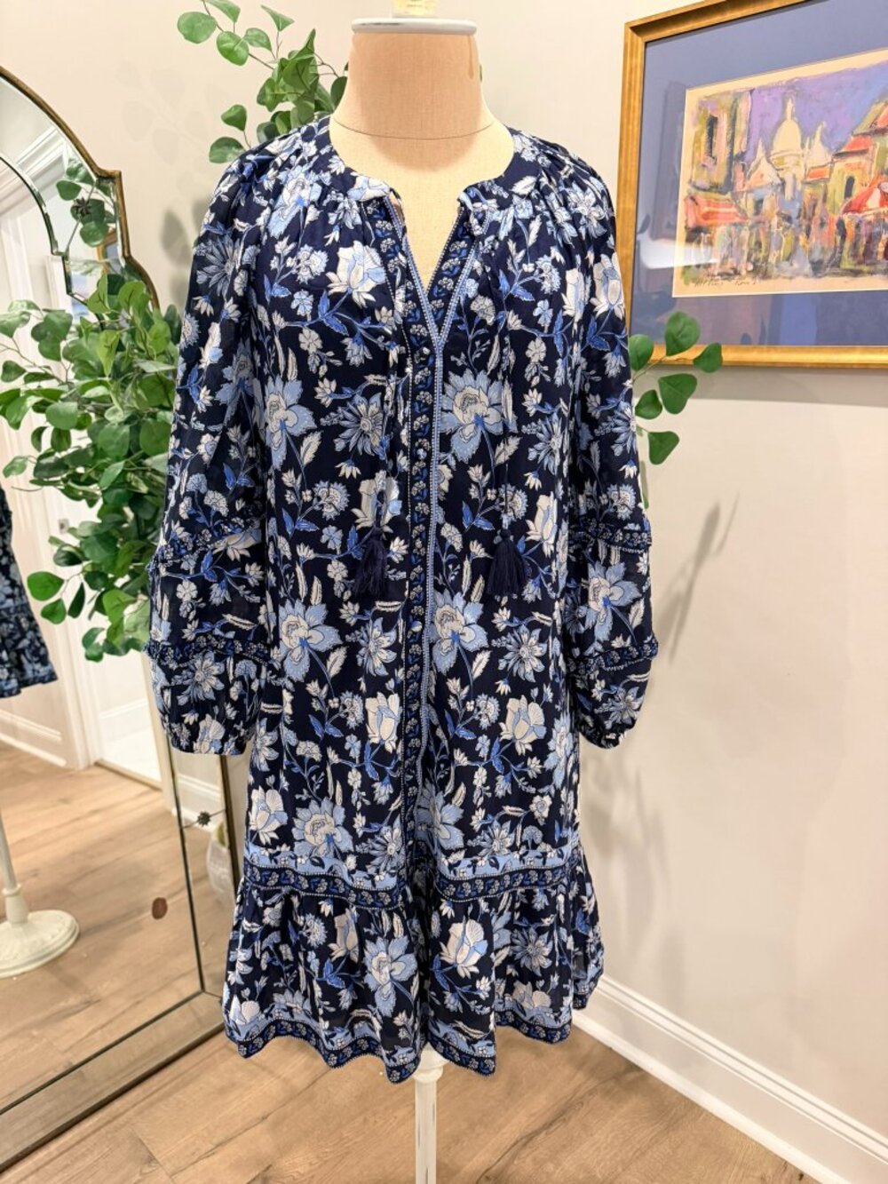 NWOT Vineyard Vines Floral dress XS